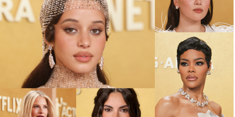 Best Beauty Looks From the 2026 Actor Awards Red Carpet