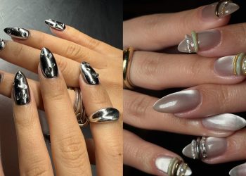 Metallic Nails Are Officially Summer’s Shiniest Manicure Trend