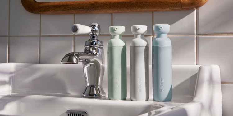 This Refillable Toothpaste Is Basically Countertop Decor